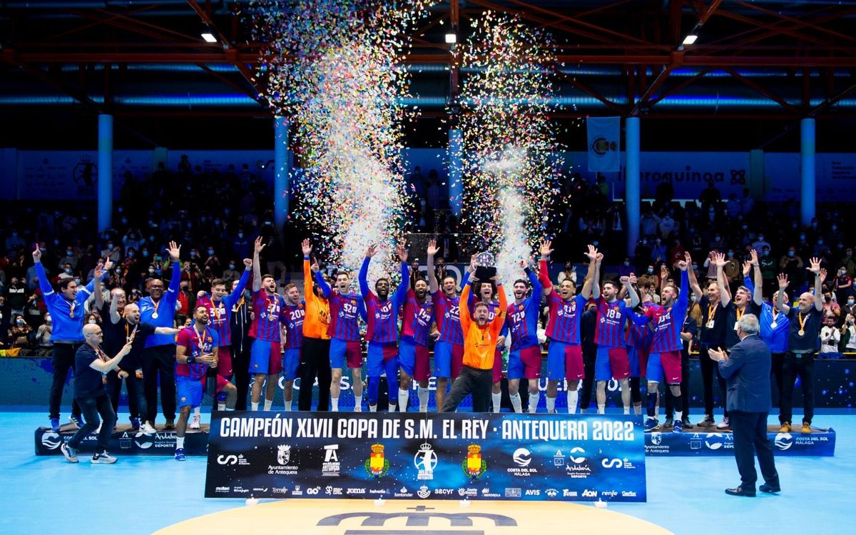 Barça 30-26 Granollers: Copa del Rey winners