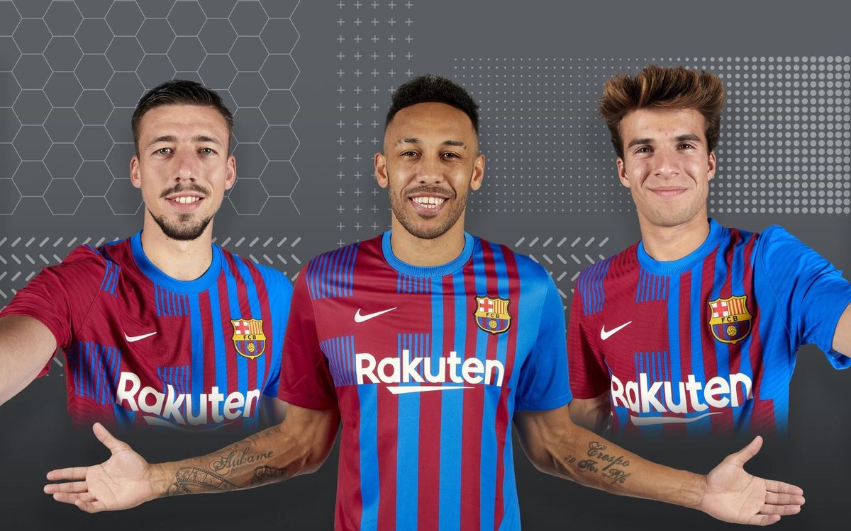 Aubameyang, Lenglet et Riqui Puig encouragent les supporteurs du Barça à venir au Camp Nou mercredi