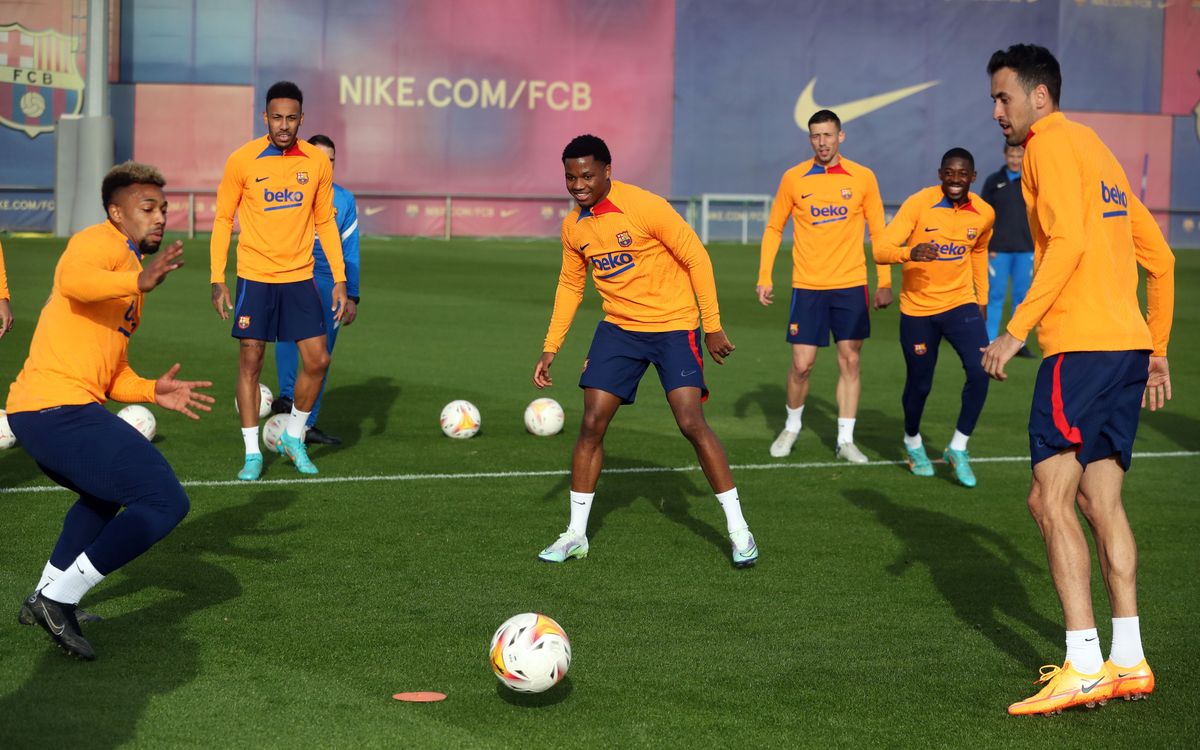 Ansu Fati se reincorpora a los entrenamientos