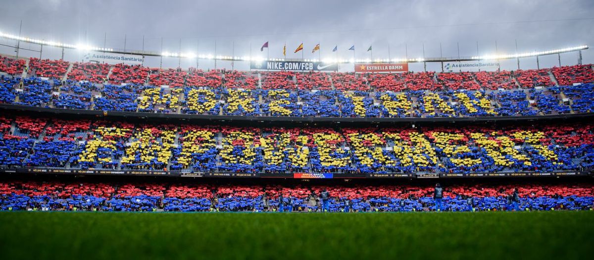The crowd also make history as Camp Nou sees a world record attendance of 91,553