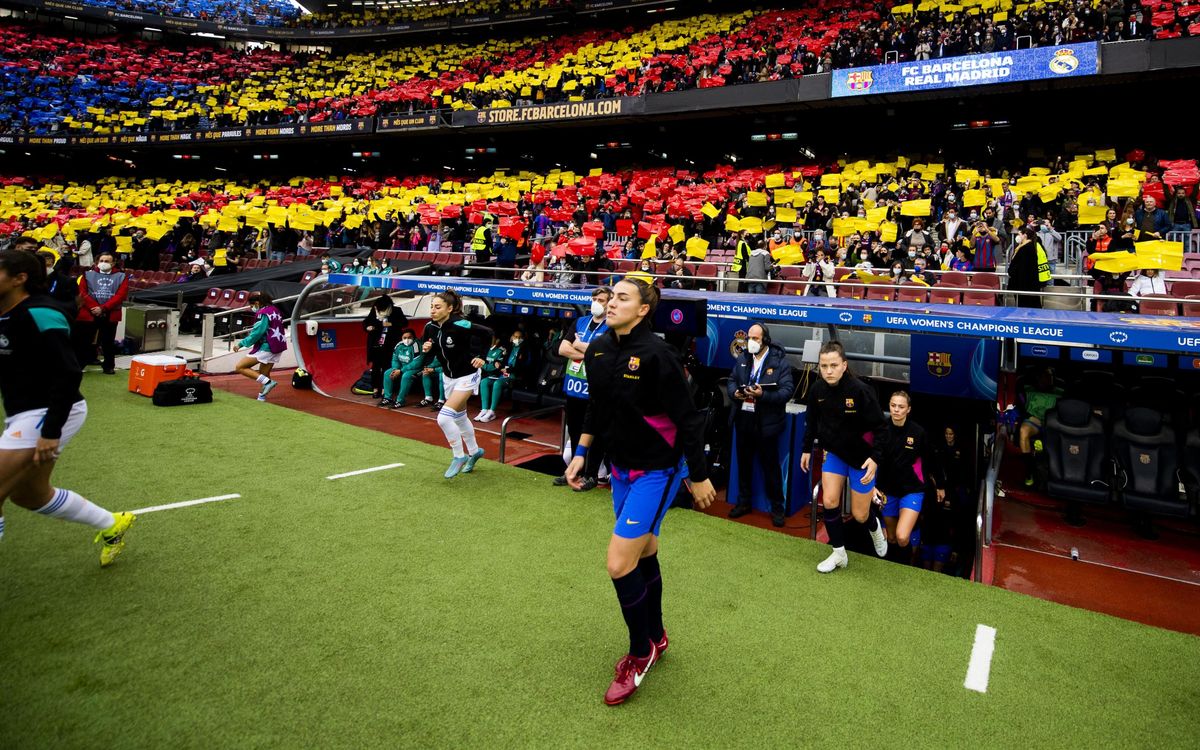 Tickets sold out for Women's Champions League semi-final at Camp Nou