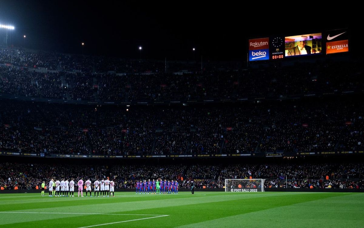 Minuto de silencio por Raimon Carrasco