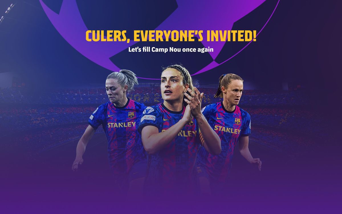 50,000 tickets allocated to FC Barcelona members for the women's Champions League semi-final in Camp Nou already sold out