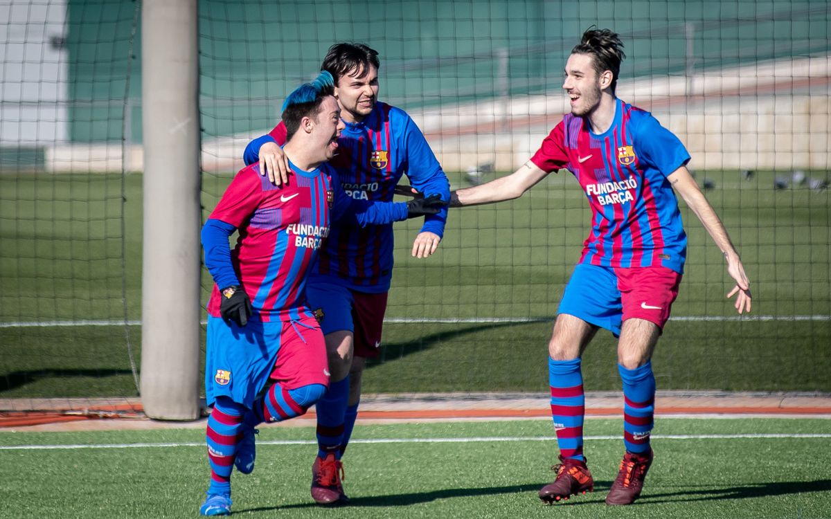El Fundació Barça i el Girona Genuine jugaran dos partits amistosos aquest diumenge a Cotlliure