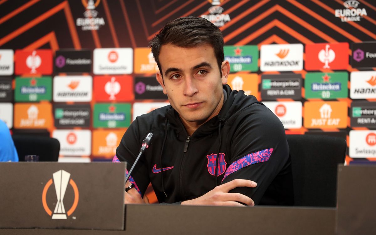 Eric Garcia says it will be 'different' in front of fans at Camp Nou