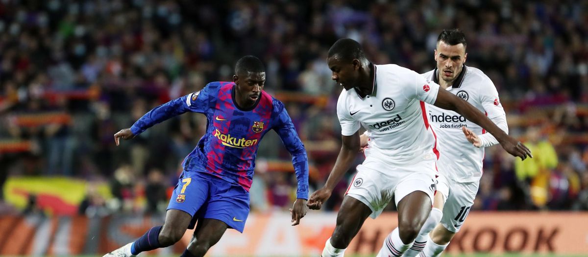 Barça - Eintracht: Eliminados de la Europa League (2-3)