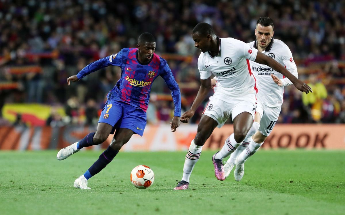 Barça - Eintracht: Eliminados de la Europa League (2-3)
