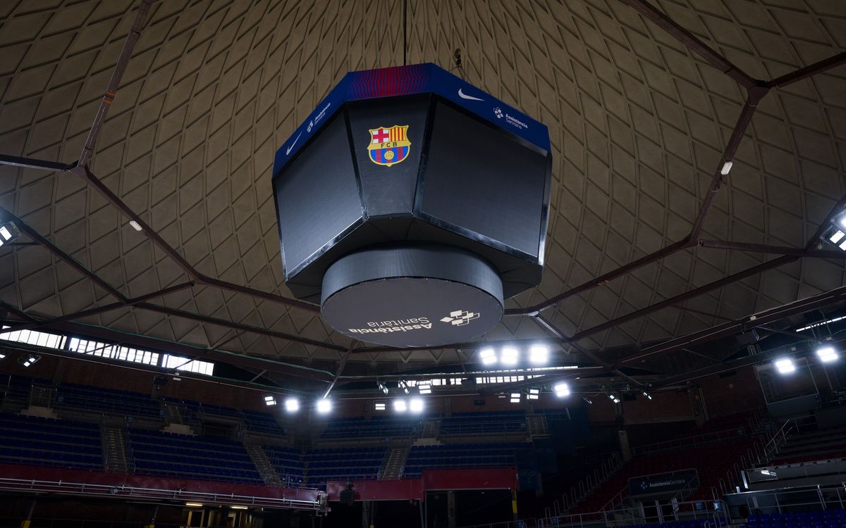 La nueva cara del Palau Blaugrana