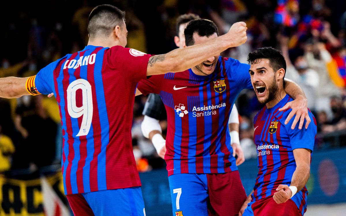 Barça – ElPozo Murcia: Tres punts d’or (2-1)