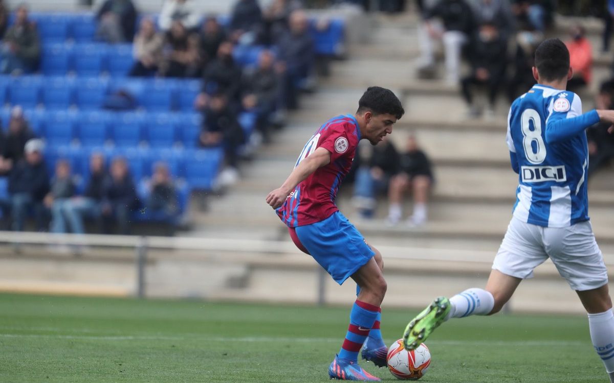 Juvenil A - Espanyol: Un empat que retarda la celebració (1-1)