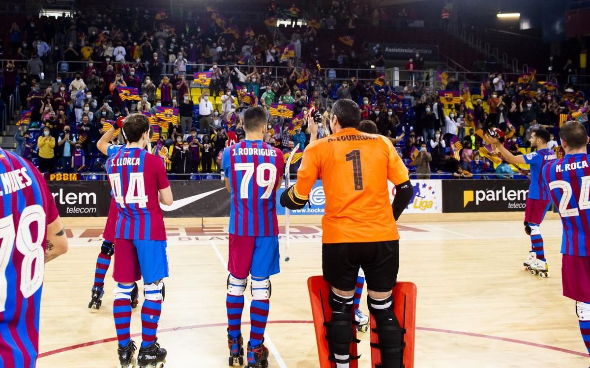FC Barcelona celebrates 50 years of roller hockey at the Palau on May 14