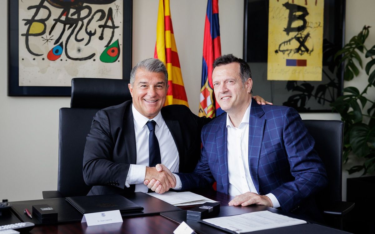 Jesús Velasco renueva con el Barça hasta el 2024