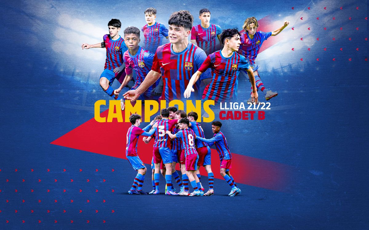 ¡El Cadete B, campeón de Liga!