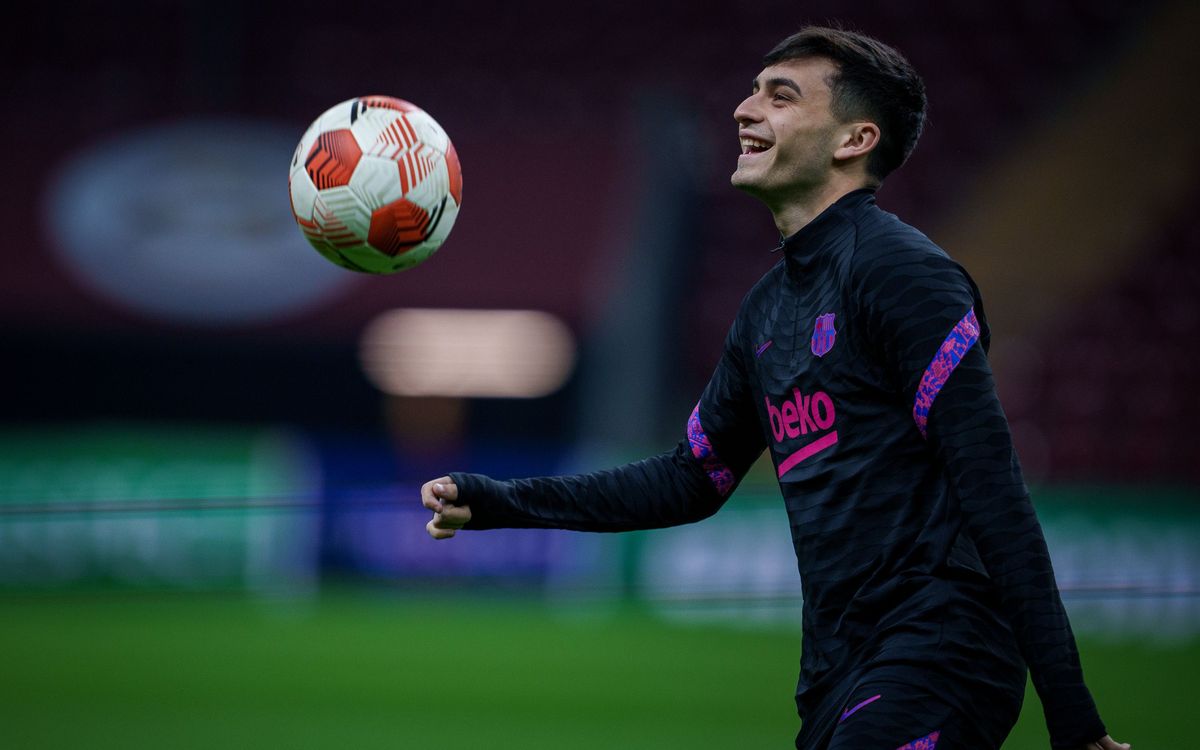 Pedri estrena site y logo