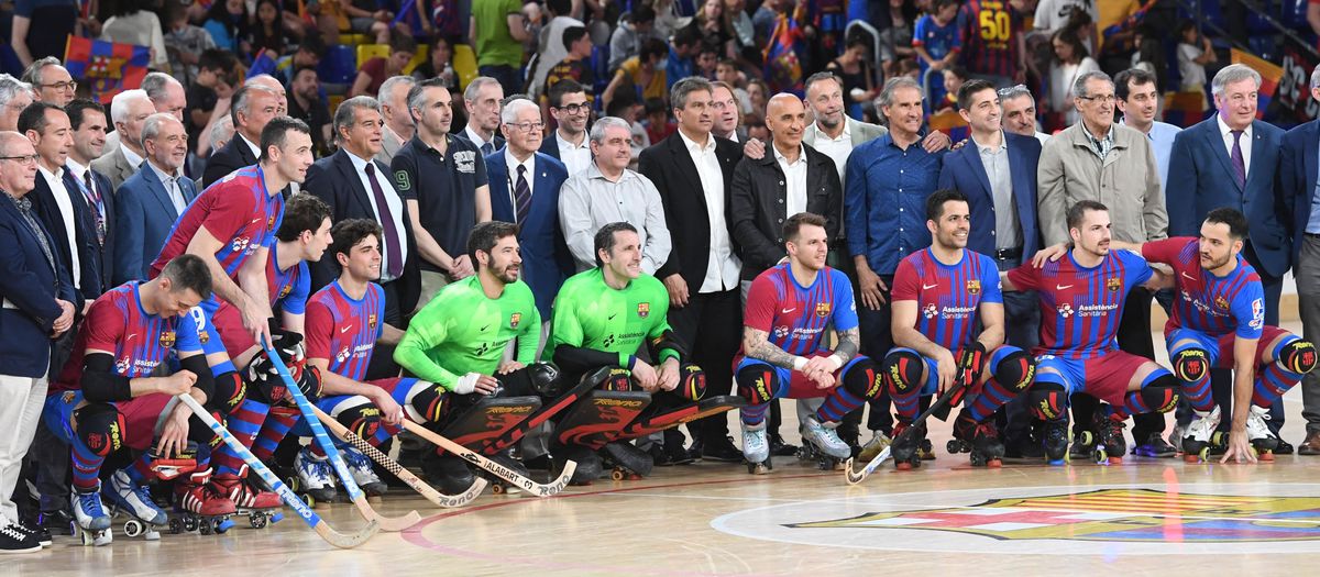 El Barça celebra els 50 anys d’hoquei al Palau