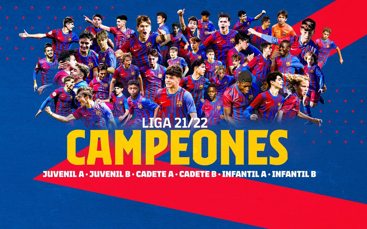 Campeones de todas las Ligas del Fútbol 11 Formativo
