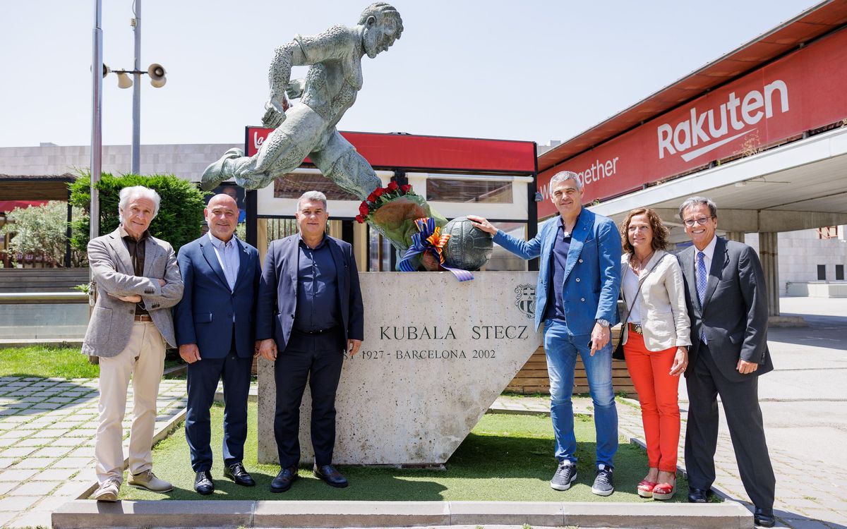 Emotivo homenaje a Kubala 20 años después de su fallecimiento