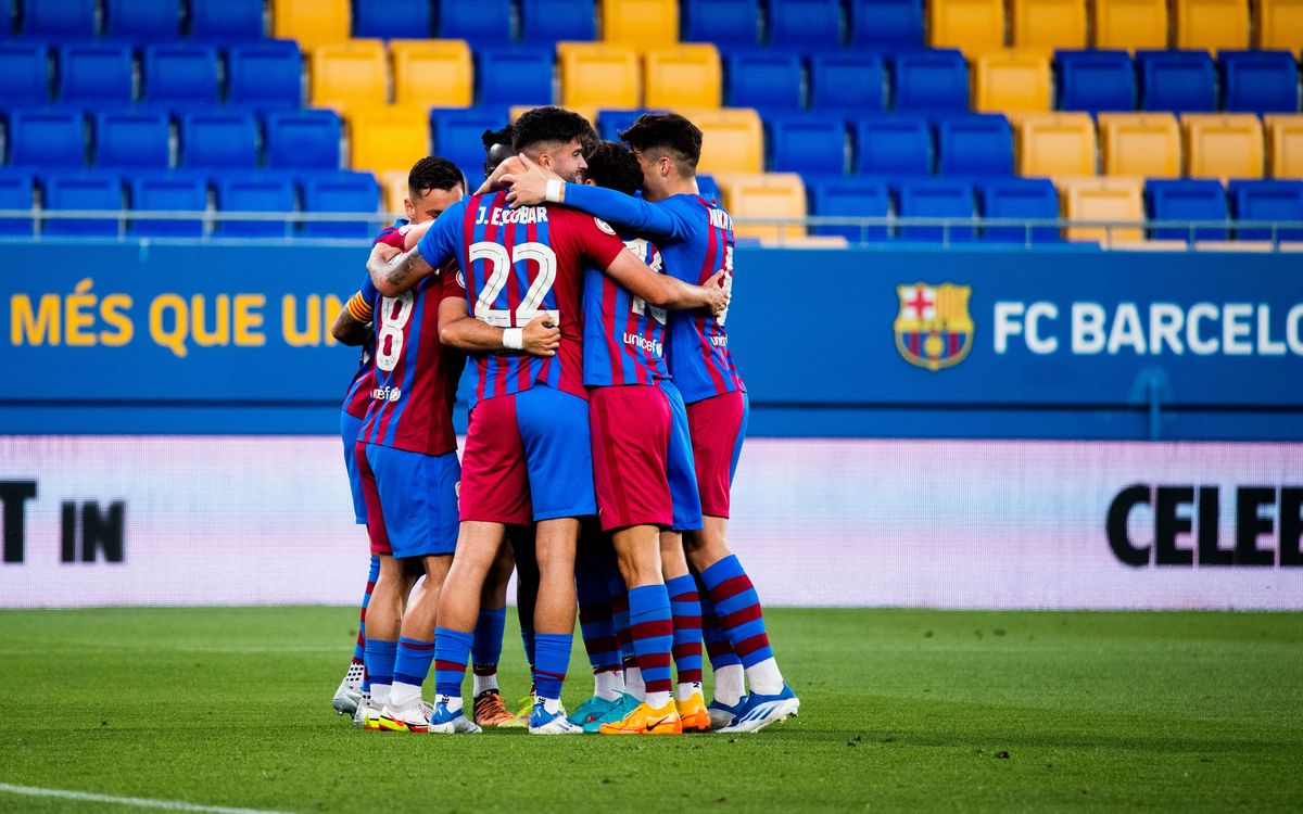 FC Barcelona B 5–0 CD Castellón: Big win in last game at Johan Cruyff