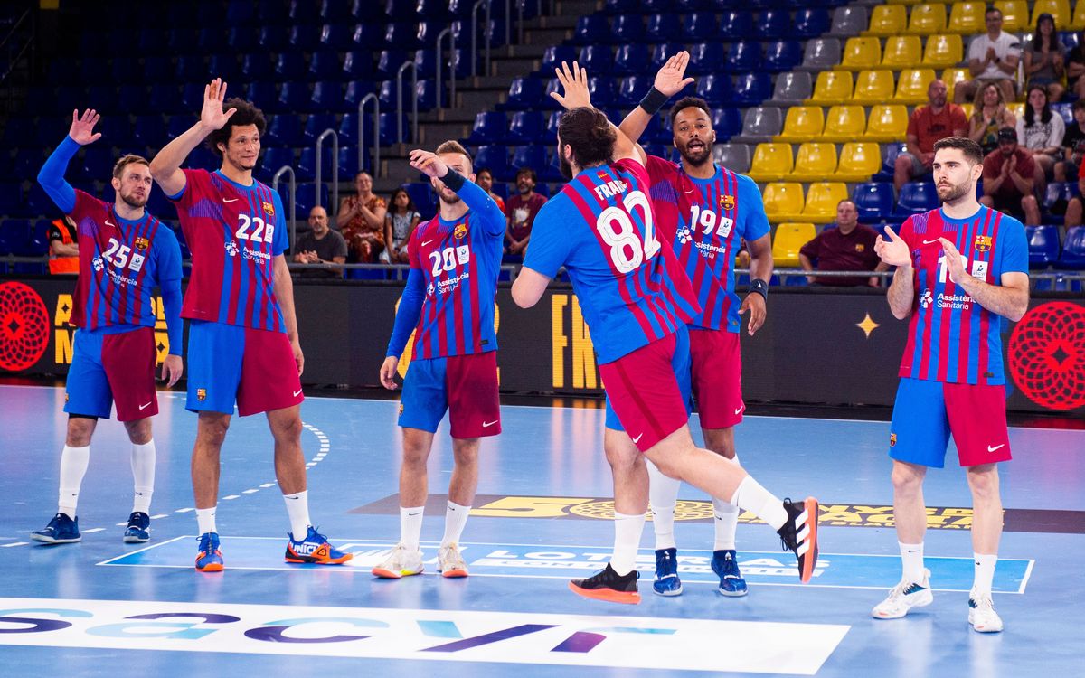 Barça 32–21 Unicaja Banco Sinfín: Festival atmosphere