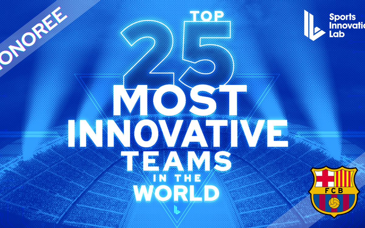 FC Barcelona, the world's most innovative team according to Sports Innovation Lab