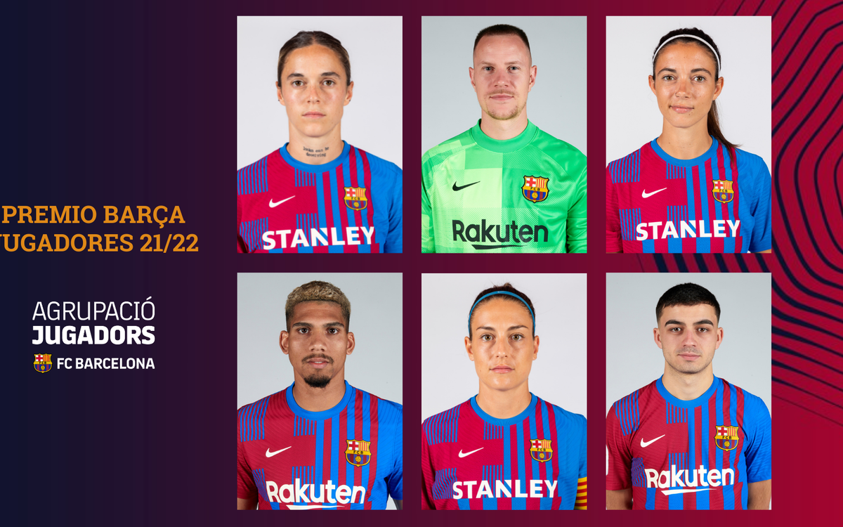 El Premio Barça Jugadores ya tiene los 6 finalistas