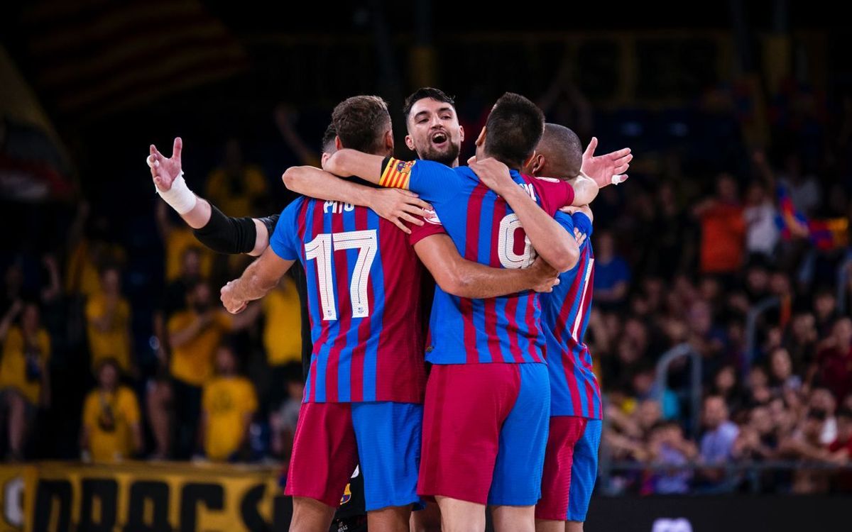 Barça - Valdepeñas: 'Showtime' en el Palau (7-2)