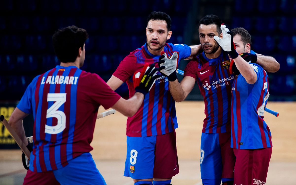FC Barcelona 5-3 Reus Deportiu: Series levelled