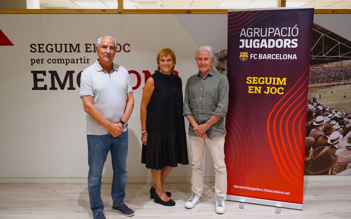 Conveni de la Fundació de Jugadors amb Alzheimer Catalunya