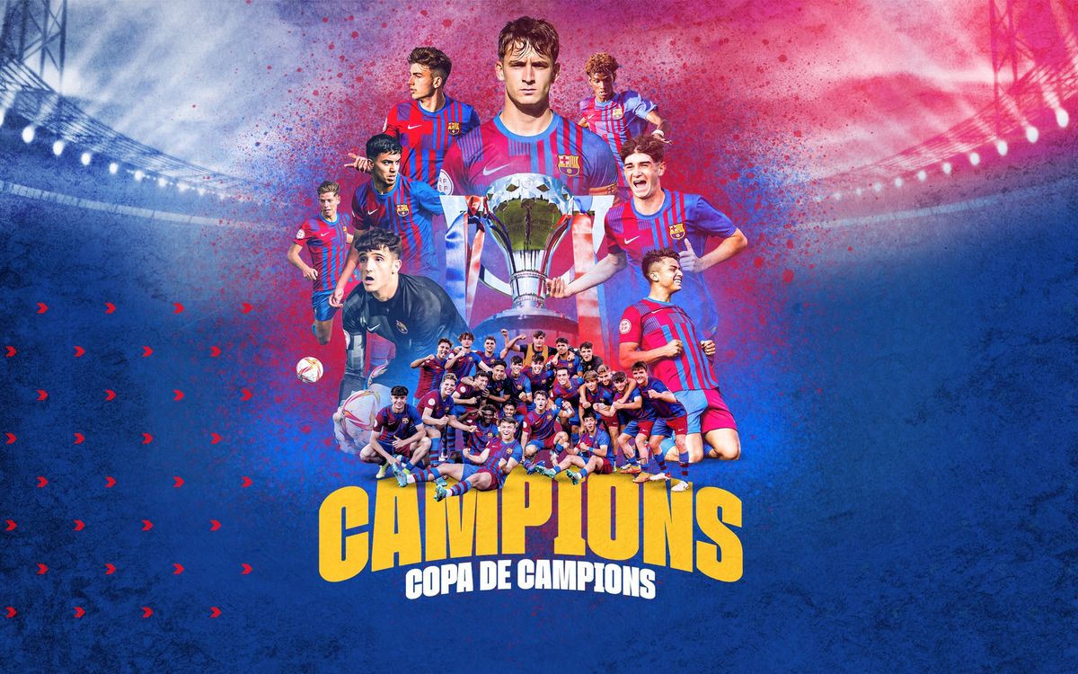 El Juvenil A del FC Barcelona conquereix la quarta Copa de Campions