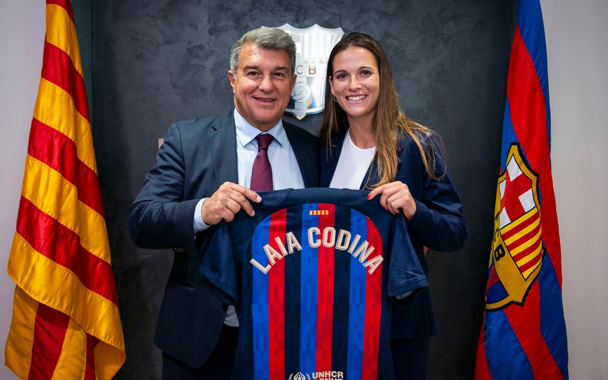 Laia Codina back at FC Barcelona