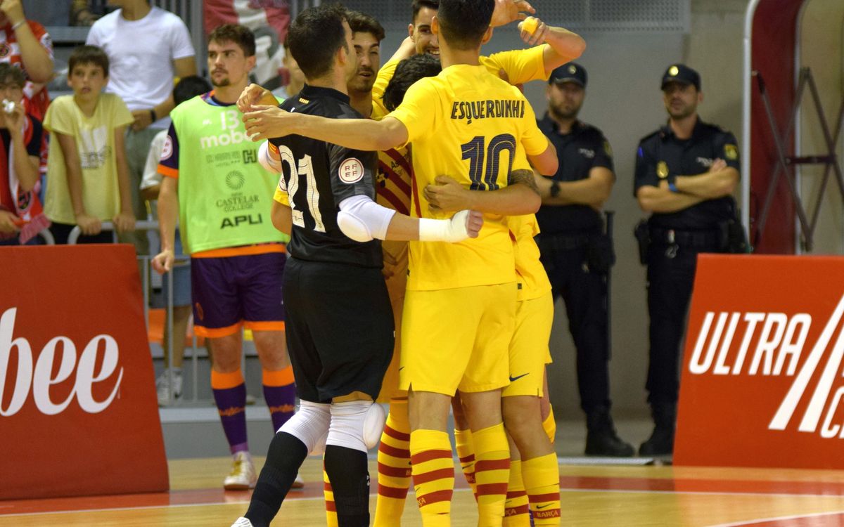 Jimbee Cartagena - Barça: Bon triomf i play-offs definits (3-5)