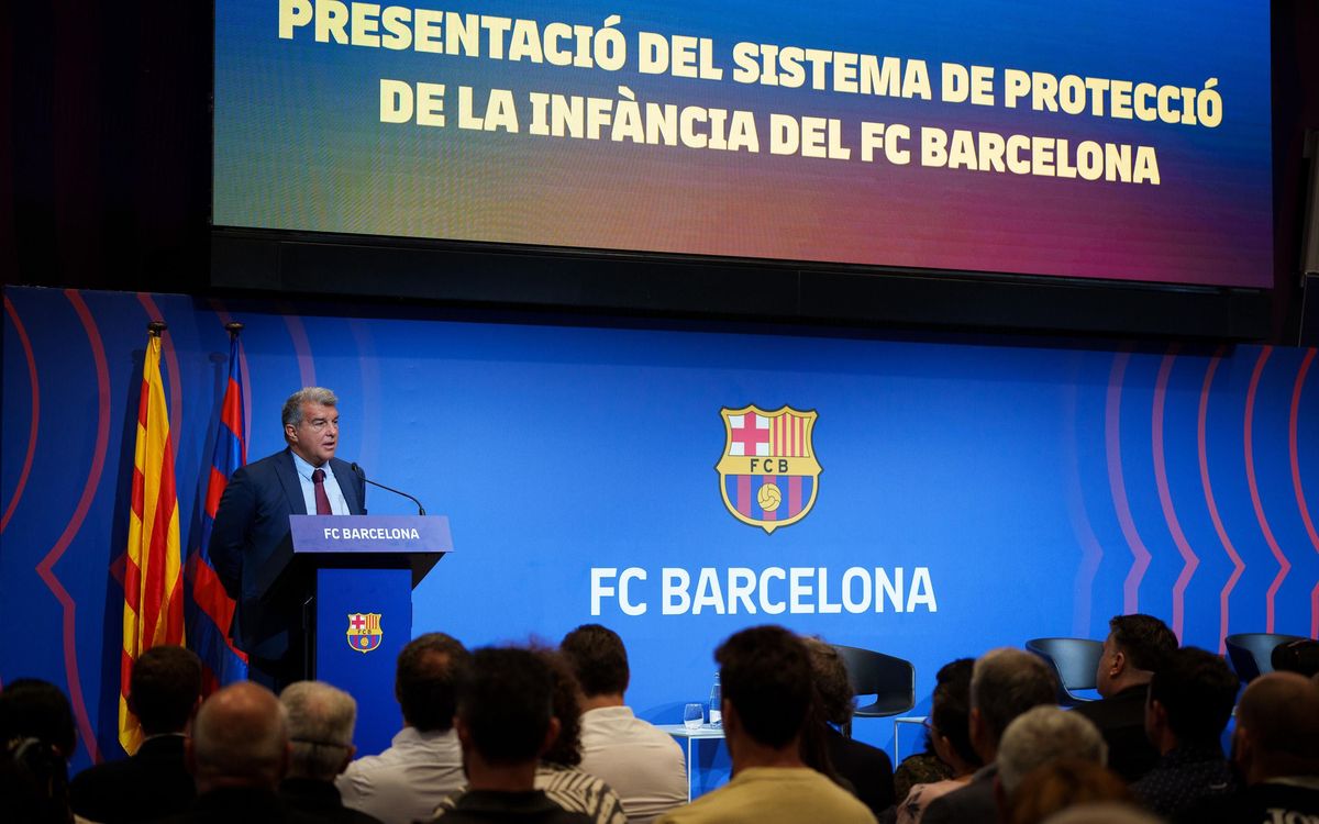 El FC Barcelona presenta el seu Sistema de Protecció a la Infància del Club i la Fundació, pioner a l’estat espanyol