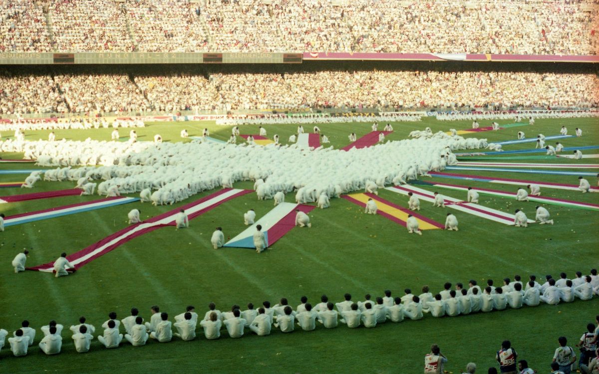 40 anys de la inauguració del Mundial d'Espanya 1982 al Camp Nou
