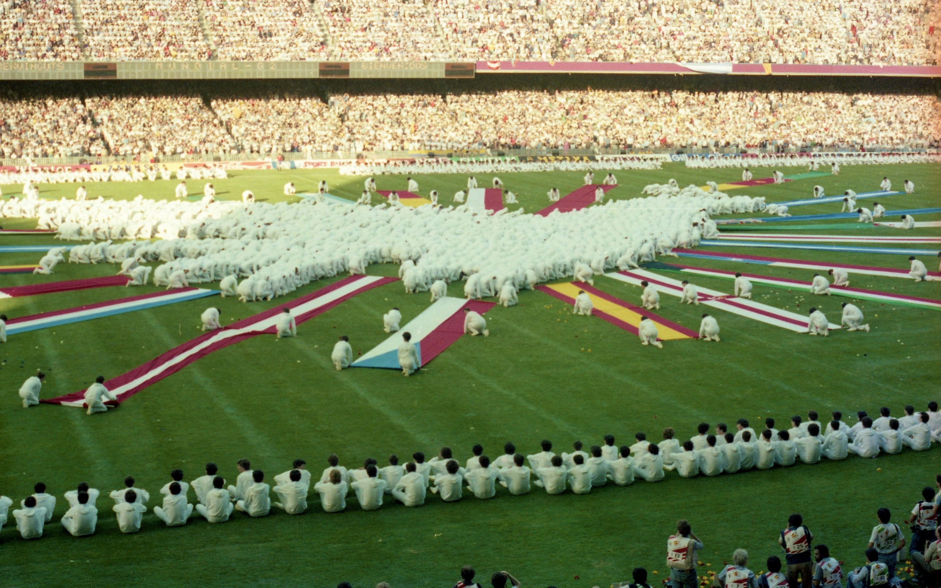 world cup 1982 opening ceremony