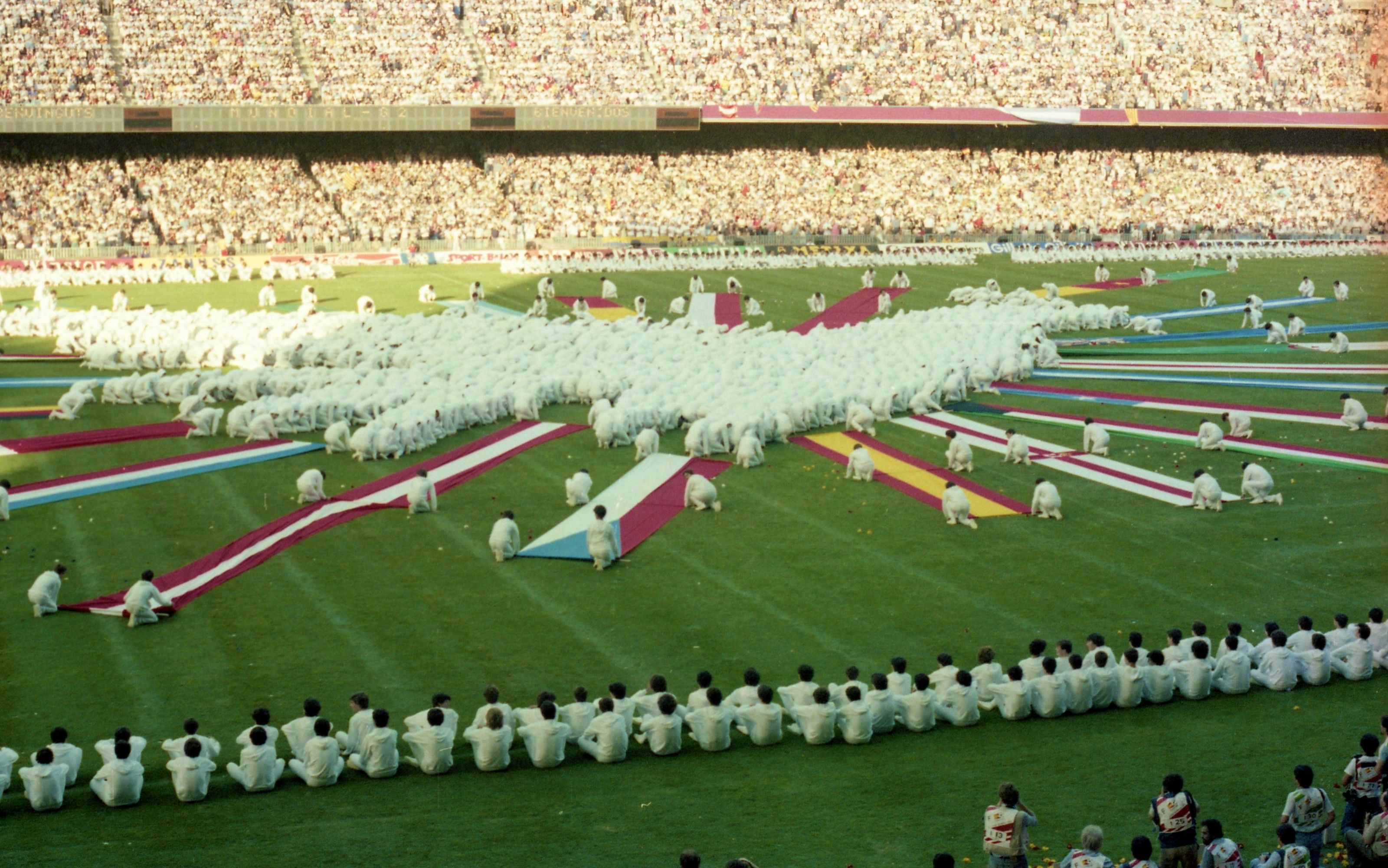 Conquistar Fábula Cívico 40 años de la inauguración del Mundial de España 1982 en el Camp Nou