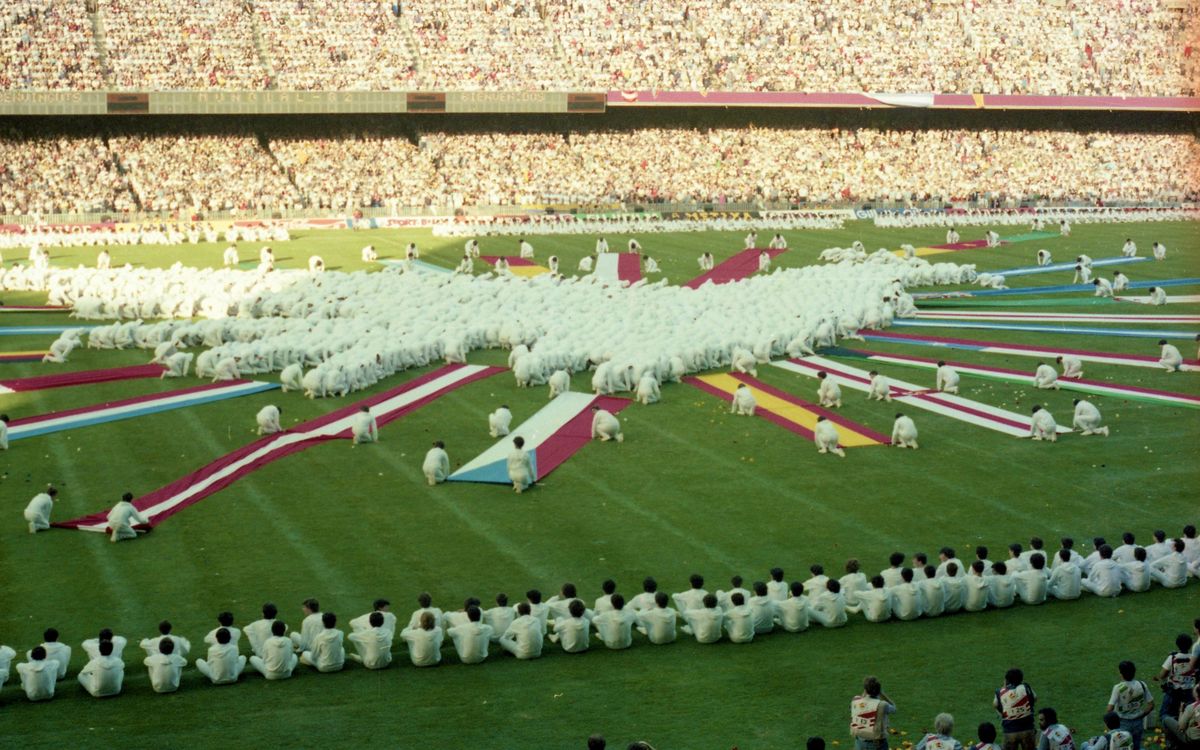40 años de la inauguración del Mundial de España 1982 en el Camp Nou