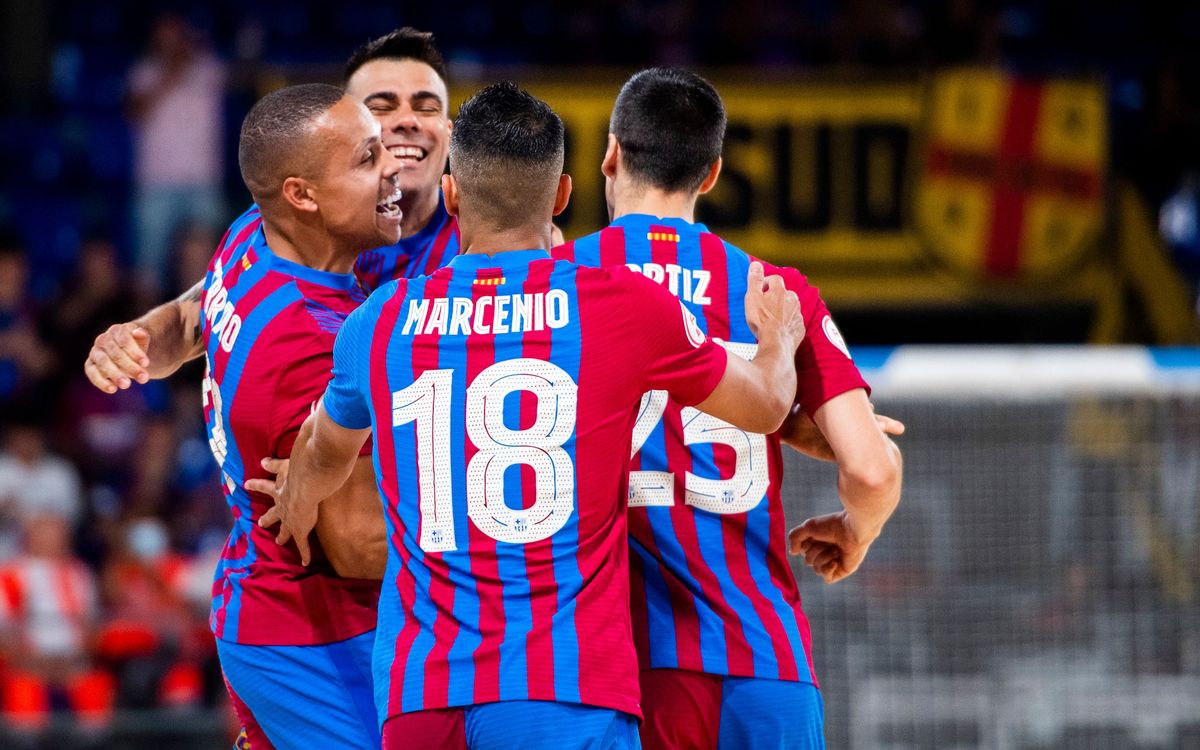 Barça - ElPozo: Classificats per a les semifinals de Lliga (3-4, 6-5 al global)
