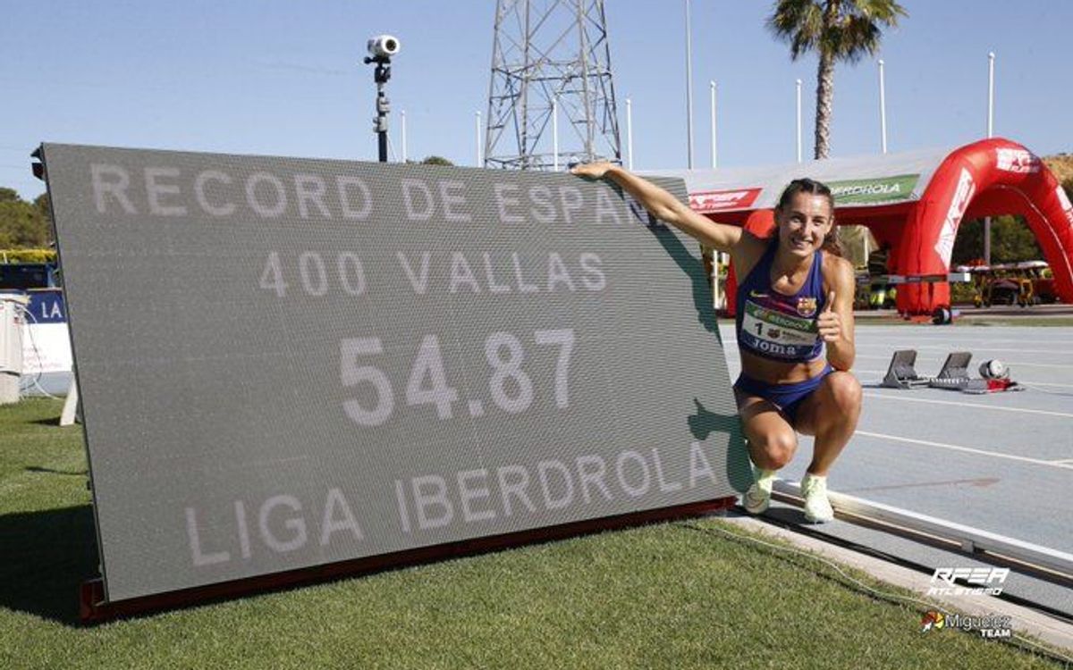 Dos rècords d’Espanya i una MVA Iberdrola al Campionat d’Espanya de Clubs femení