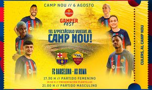El Gamper se jugará el 6 de agosto ante la AS Roma