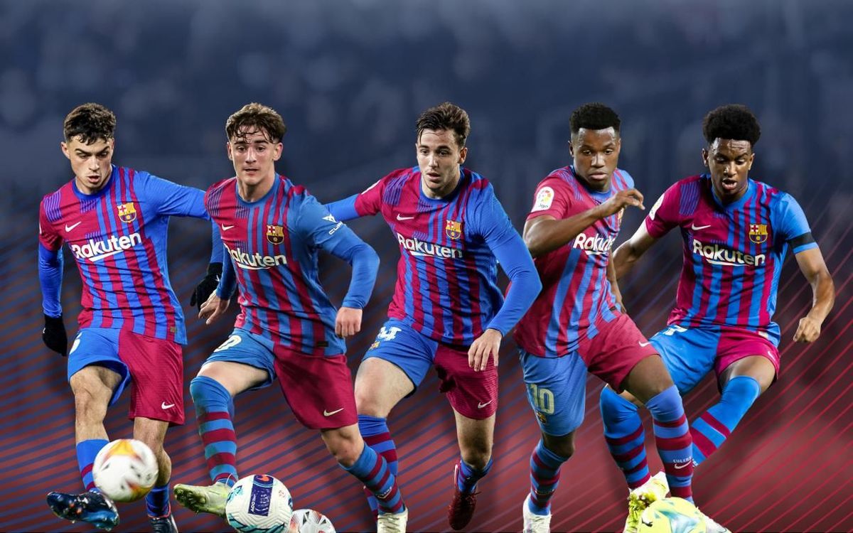 Cinc jugadors del Barça, candidats al Golden Boy 2022