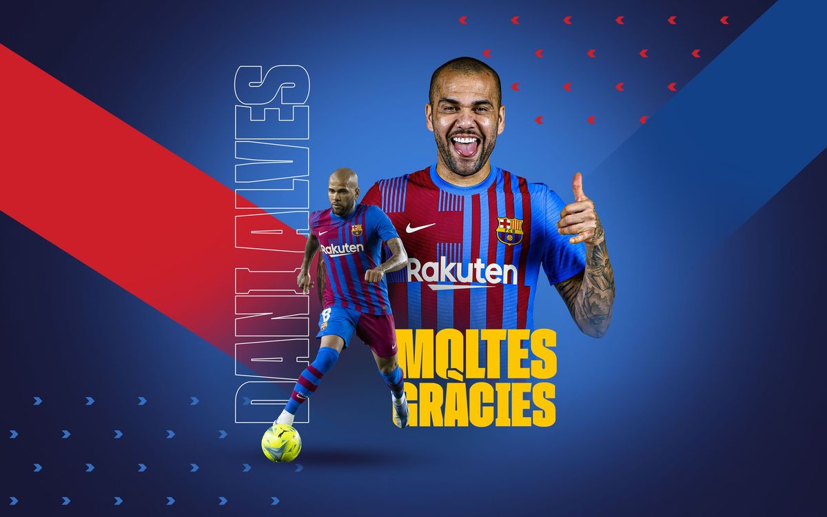 Dani Alves anuncia que deixa el FC Barcelona