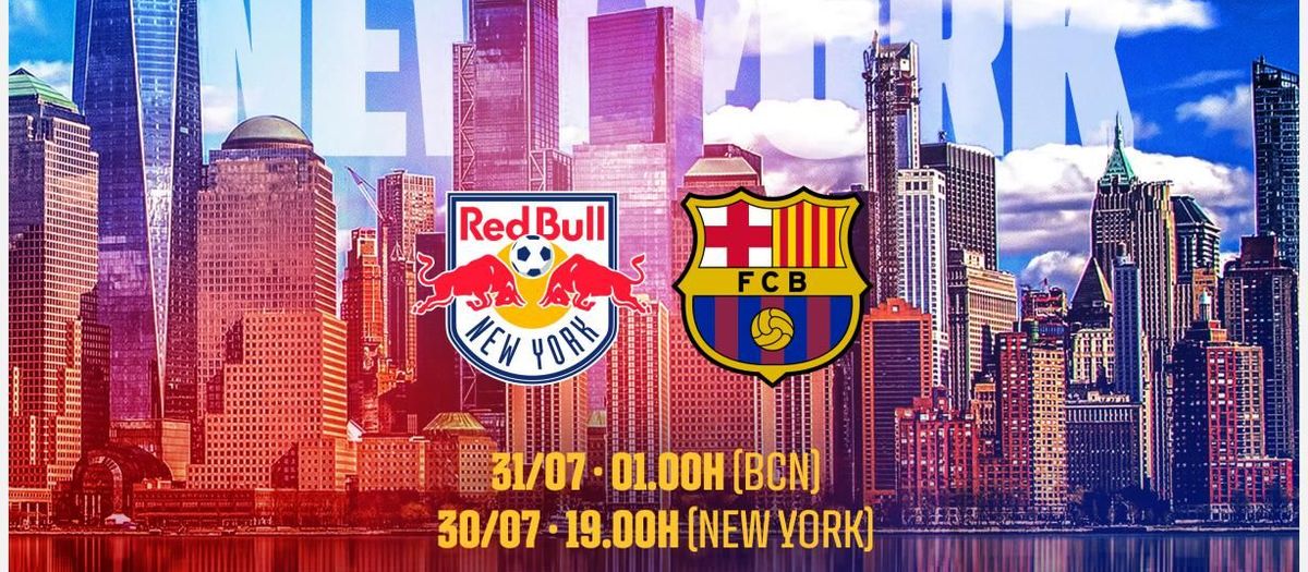 All about FC Barcelona v New York Red Bulls on the 2022 US Tour