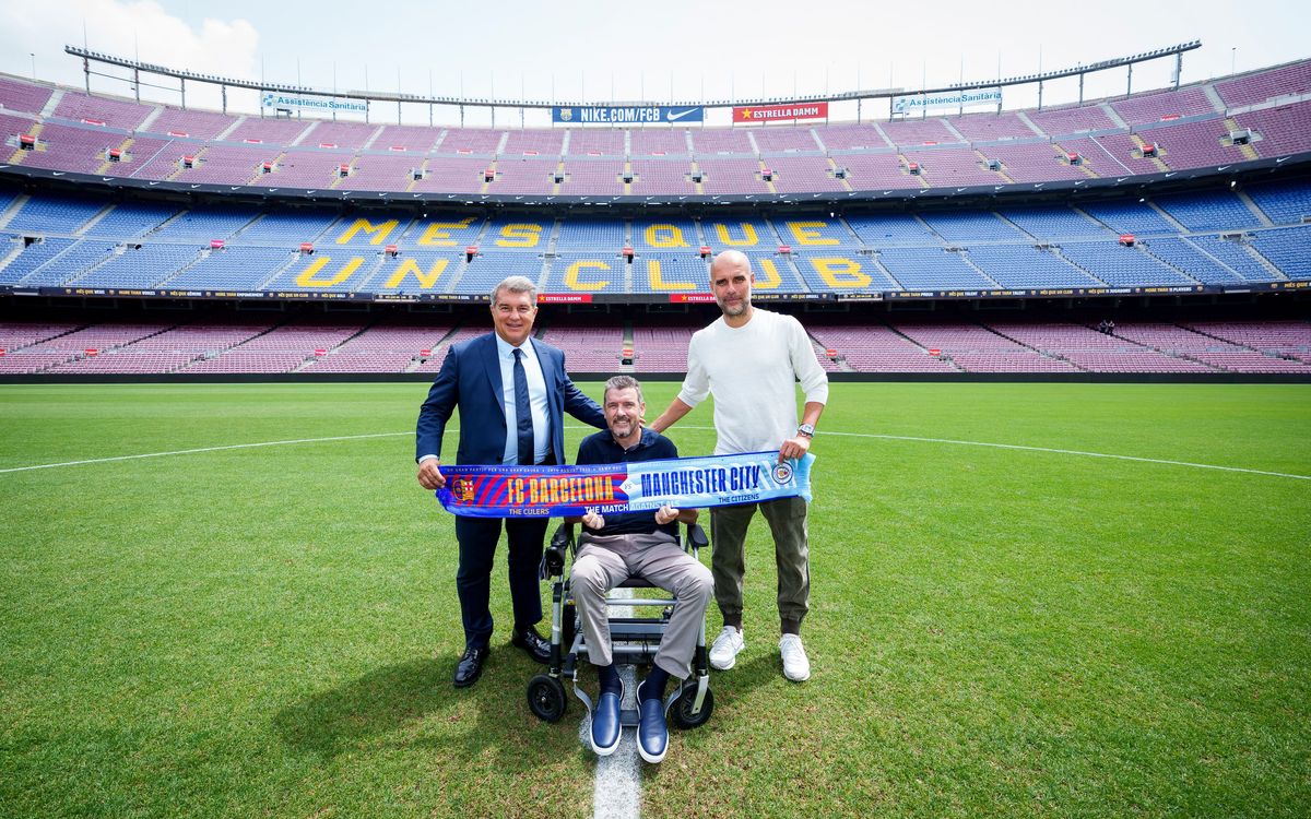 presente mariposa canción Barça and Manchester City to play a fundraising match for ALS on August 24  in an