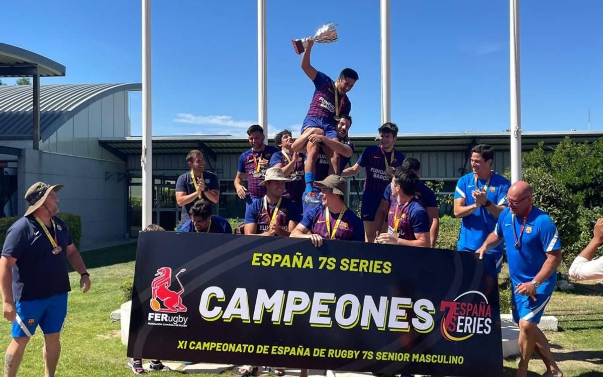 El Barça campió d’Espanya 7s Series