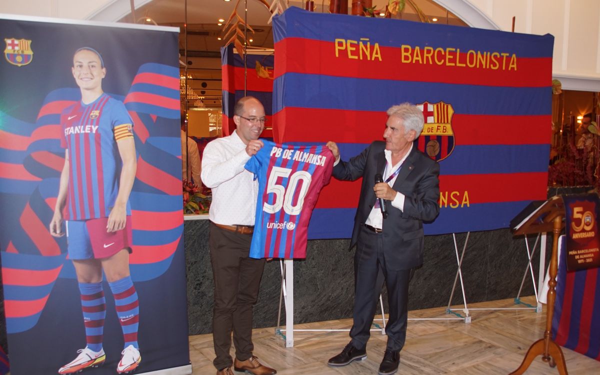 50 years of Barça support in Almansa