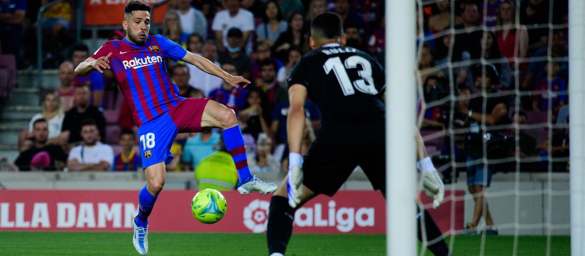 Jordi Alba, una década de azulgrana