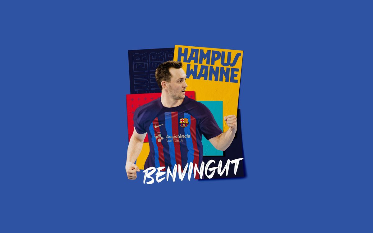 Hampus Wanne, primera incorporació del Barça 2022/23