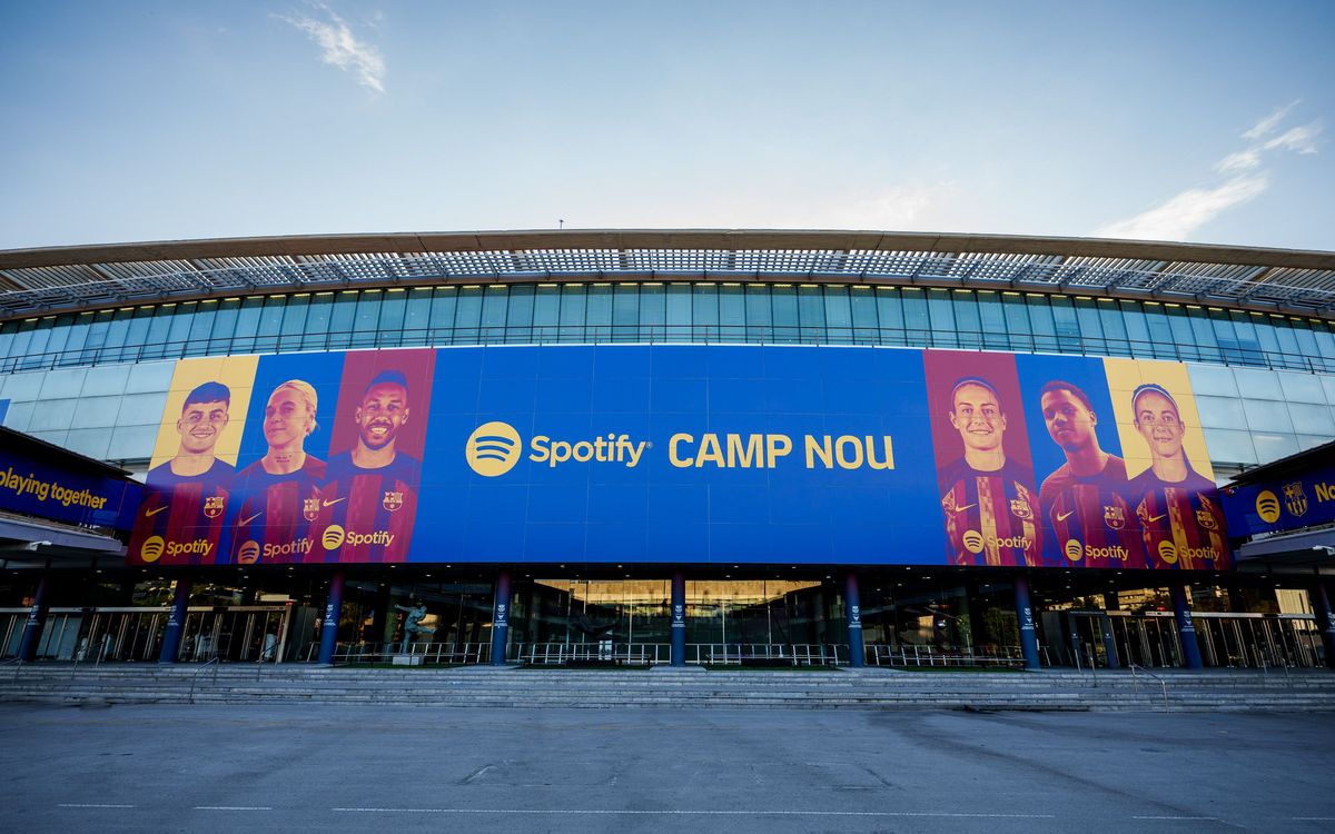El Barça i Spotify donen inici a la seva aliança estratègica, la qual unirà música i esport
