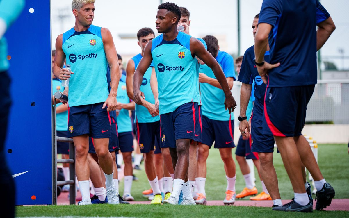 Second day at the Ciutat Esportiva