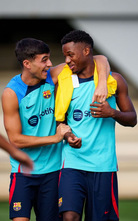 Barça training session ahead of Valencia - FC Barcelona 
